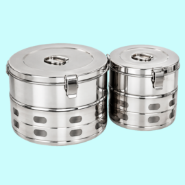 Dressing Drums (shallow Sterilizer)