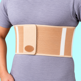 Elastic Rib Support With Removable Splints