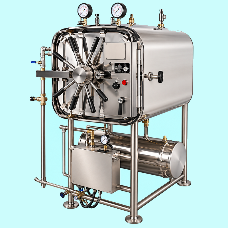 High Pressure Rectangular Steam Sterlizer