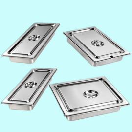 Instrument Trays With Cover S.s.