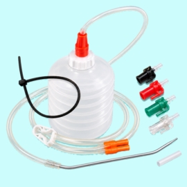 Medivac Set (closed Wound Suction Unit)