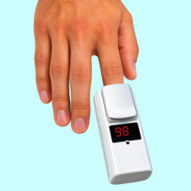 Mini Pulse Oximeter With Integral Sensor