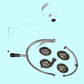 Shadowless Ceiling Model Operation Light – (22″ Dia. Dome With 4 Reflectors)