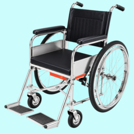 Wheel Chair Commode-cum Cushioned “special”