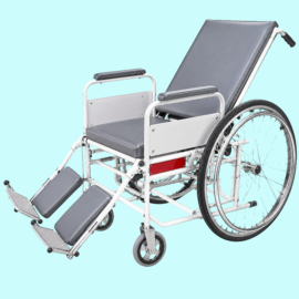 Wheel Chair Commode-cum Cushioned “super Deluxe”